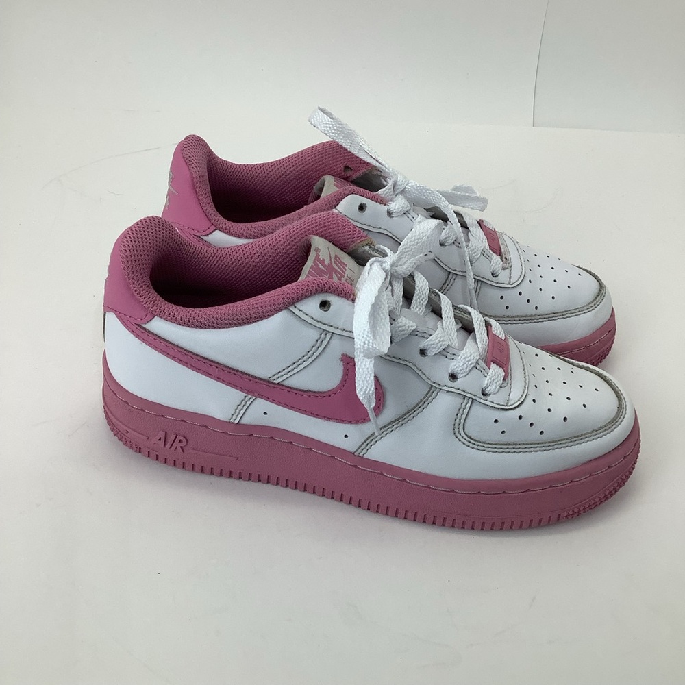 Nike Air Force One Low Sneakers Magic Flamingo Pink girls kids size 3.5 Y